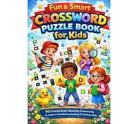 Fun & Smart Crossword Puzzle Book for Kids