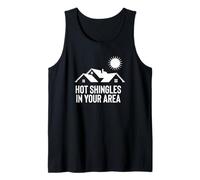 Fun Spam Email Hot Shingles in Your Area Design Camiseta sin Mangas