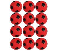 Fun Sport - Juego de 12 pelotas de fútbol de espuma para interiores y exteriores, duraderas y ligeras, perfectas para niños, adolescentes y adultos, 19,4 cm