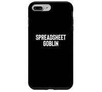 Fun Spreadsheet Goblin Humor Design Carcasa para iPhone 7 Plus/8 Plus