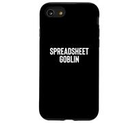 Fun Spreadsheet Goblin Humor Design Carcasa para iPhone SE (2020) / 7 / 8