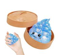 Fun Squeeze Toy, Relaxing Rebound Ball, Elastic Sensory Ball, Interactive Feature Promotes Focus and Relaxation, for Men Women Adults Youth Teens Wife Husband Family Friends Daily Use