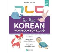 Fun Start Korean Workbook for Kids 1