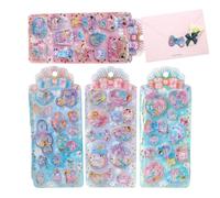 Fun Sticker | Kid Srickers, Puffy Stickers-4-Sheets Cute Craft Decals Bubble | For Kids,for Halloween Christmas Party Girl Birthday Classroom Stocking Stuffers