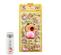 Fun Stickers,Adhesive Decals for Scrapbooks - Cute Animal Decals,for Laptops Phone Case Party Classroom Activity Reward Prizes Crafts Greeting Cards