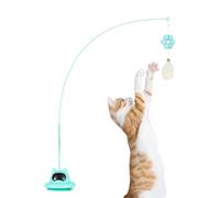 Fun Suction Wand Cat Toy, Cat Toy Wand with Suction, Interactive Toy for Cats, Suction Cat Toy Wand Set, Cat Wand with Suction Cup Base, Suction Play Toy for Cats, Wand Cat Toy with Suction Base