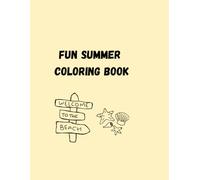 Fun Summer coloring book