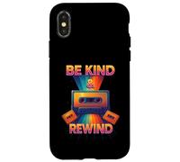 Fun Times Be Kind And Rewind Mixtape Throwback Vibe Carcasa para iPhone X/XS