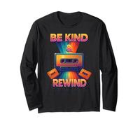 Fun Times Be Kind And Rewind Mixtape Throwback Vibe Manga Larga
