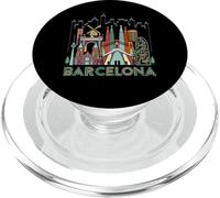Fun Travel España Barcelona Vacaciones Regalo Idea Diseño PopSockets PopGrip para MagSafe