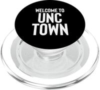 Fun Welcome to UNC Town Old Millennial Gen X PopSockets PopGrip para MagSafe