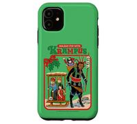 Fun with Krampus Christmas Retro Vintage Funny Adult Humor Carcasa para iPhone 11