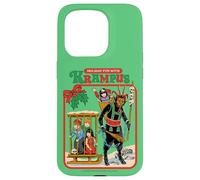 Fun with Krampus Christmas Retro Vintage Funny Adult Humor Carcasa para iPhone 15 Pro