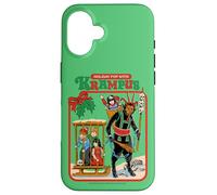 Fun with Krampus Christmas Retro Vintage Funny Adult Humor Carcasa para iPhone 16