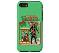 Fun with Krampus Christmas Retro Vintage Funny Adult Humor Carcasa para iPhone SE (2020) / 7 / 8