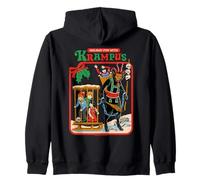 Fun with Krampus Christmas Retro Vintage Funny Adult Humor Sudadera con Capucha