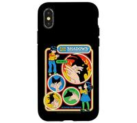 Fun with Shadows Occult Retro Vintage Funny Adult Humor Carcasa para iPhone X/XS