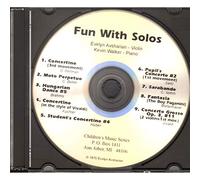 Fun With Solos: Favorite Recital Pieces for 1st and 3rd Positions - Intermediate CD for Violin by Evelyn Avsharian