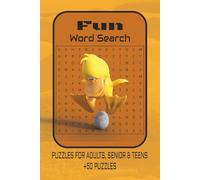 Fun Word Search Puzzle Book: Word Searches with Easy to Read about Funny, Video Games, Smile and more | 6x9 inches, 110 Pages | 50+ Puzzles ... Gift for Vacations, Holidays and Spare Time.