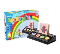 Fun Word Spelling Game, Alphabet Learning Toy, Preschool Spelling Cards, Matching Letters Game, Early Learning Educational Toy, Word Formation Game, Cognitive Development Toy for Preschool Aged 3+
