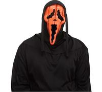 Máscara De Cara De Fantasma De Calabaza Con Capucha Scream Nueva