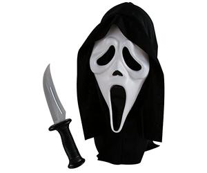 Fun World Costumes Ghost Face with Knife Mask Accessory (disfraz)