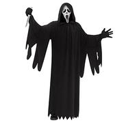 Fun World, Disfraz oficial de Ghost Face del 25 aniversario de la película, talla única estándar para adultos