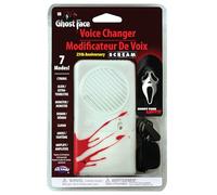 Fun World Ghost Face 25th Anniversary Deluxe Cambiador de Voz estándar