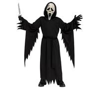 Fun World Ghost Face® - Disfraz para niño de edad, talla M 8-10