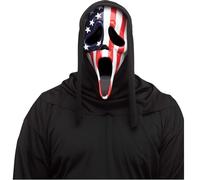 Fun World Patriotic Ghost Face Mask Standard