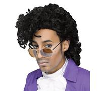 Peluca De Disfraz De Rockero Morado Para Adultos