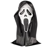 Fun World Adult Scream Mask Talla única Negro