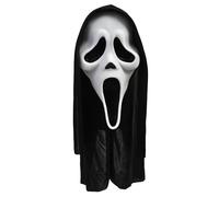 Fun World Adult Scream Mask Talla única Negro