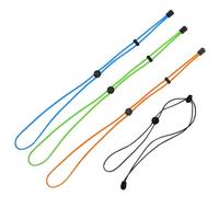Funabridge 4 correas elásticas multicolor para buscador de peces, resistentes al desgaste, elástico ajustable, protección del detector de sonar de 8.3 a 39.4 pulgadas