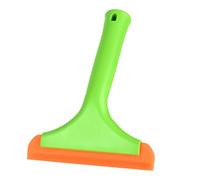 Funalix Limpia Cristales Ducha, Limpiador de Ventanas de Coche con Mango Ergonómico, Escobilla de Cristal para Apta, Ventanas de Coche y Uso en el baño.(verde/19 x 15 cm)