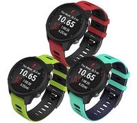FunBand Compatible para Suunto 9 Peak Pro/Suunto 9 Peak/Suunto 5 Peak Correas, 22mm Silicona Suave Pulsera Reemplazar Correa para Huawei Watch GT2 Pro/Samsung Galaxy Watch 3 45mm (3 Paquete-C)