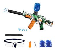 FunBlasters - Gel Blaster Gun AK47 - Pistola de agua eléctrica automática - 20000 bolas y gafas - Watersoft Potente fusil arma ametralladora - Adulto Gelfire Water Gun