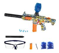 FunBlasters - Gel Blaster Gun ARP9 - Pistola de bola de agua eléctrica automática - 20000 bolas y gafas - Watersoft Potente fusil arma ametralladora - adulto Gelfire Water Gun (multicolor)