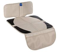 Funbliss Protector de Asiento de Coche para Asiento de Coche Infantil, Color Beige, Acolchado Grueso, con Bolsillos organizadores, Tela Impermeable 600D, Funda para Perro para SUV, sedán, Asientos de