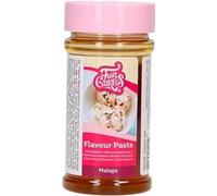 FunCakes Aroma en Pasta Malaga: Aromas alimentarios, Gran sabor, Perfecto para decorar pasteles, Apto para rebozados y rellenos. 100 g.