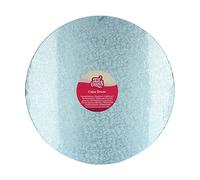 FunCakes Cake Drum Base Redonda Ø35,5 cm - Azul Celeste: Tambor para tartas redondo, Base para presentar tartas, Alta calidad, Aspecto lujoso, 1 pieza.