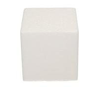 FunCakes Cake Dummy Cubo: Decoración de tartas, Dummie reutilizable, Haga el Dummie cuadrado perfecto, 10x10x10 cm