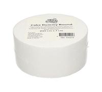 FunCakes Cake Dummy Round: Cake decorating, Reusable dummy, Make the perfect round dummy, Ø15,5 cm x 7 cm