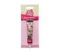 FunCakes Choco Writer Dark Choco 25g - Rotulador Comestible de Chocolate, Fácil de Usar para Decorar Tartas, Cupcakes, Galletas y Pasteles - Secado Rápido y Dulce Sabor a Vainilla - 25 g