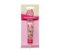FunCakes Choco Writer Old Pink 25g - Rotulador Comestible de Chocolate, Fácil de Usar para Decorar Tartas, Cupcakes, Galletas y Pasteles - Secado Rápido y Dulce Sabor a Vainilla - 25 g