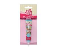 FunCakes Choco Writer Sky Blue 25g - Rotulador Comestible de Chocolate, Fácil de Usar para Decorar Tartas, Cupcakes, Galletas y Pasteles - Secado Rápido y Dulce Sabor a Vainilla - 25 g