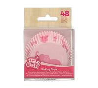 FunCakes F84160 Baking Cups, Paper, Rosa