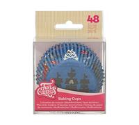 FunCakes F84190 Baking Cups, Paper, Azul