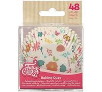 FunCakes F84280 Baking Cups, Paper, Blanco