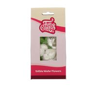 FunCakes Flores de Papel Comestibles Tulipán y Hojas - 12 Piezas - Decoraciones Comestibles para Tartas, Cupcakes, Pasteles y Bollería - Decoración de Tartas, Pastelería